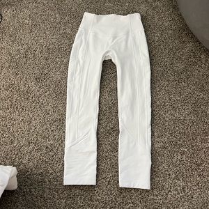 White Lululemon Leggings